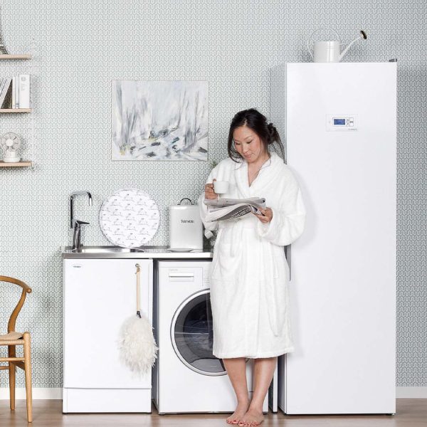 NIMO Wärmepumpentrockenschrank – Passad 60 – Schwarz