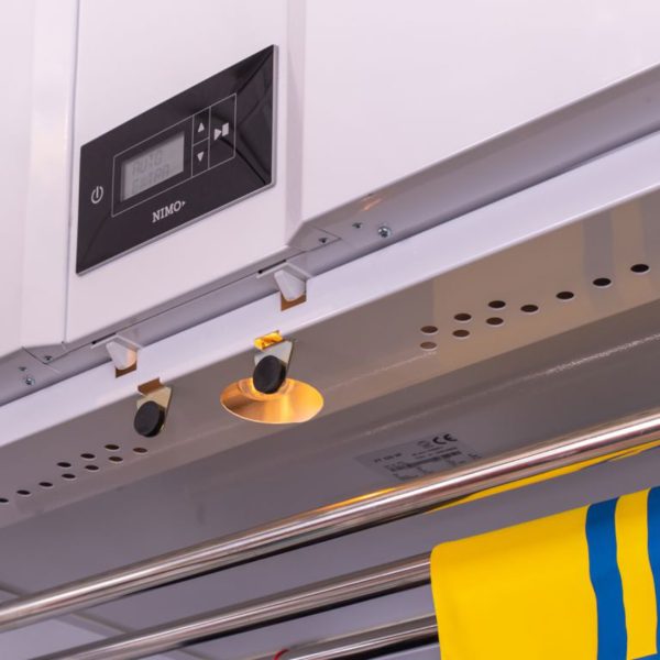 NIMO Wärmepumpentrockenschrank – FT 120 HP – Weiß