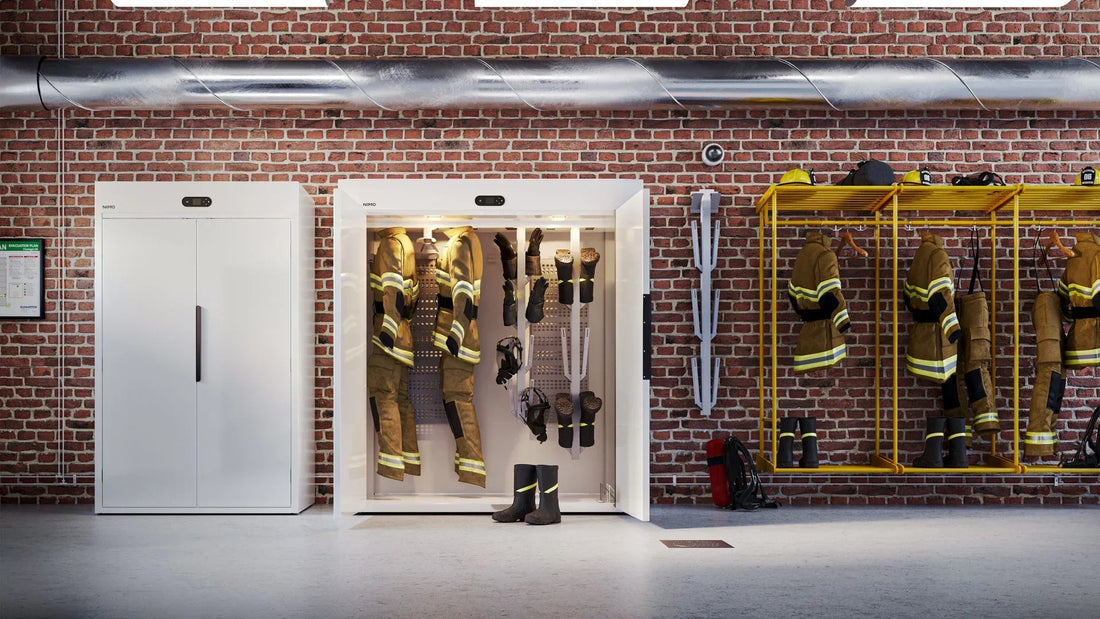 Trockenschrank für Feuerwehren: NIMO Trockenschränke für professionelle Kleidungstrocknung