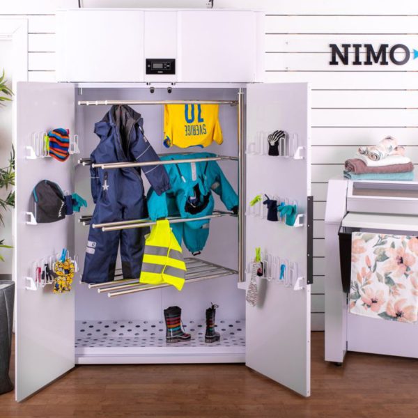 NIMO Wärmepumpentrockenschrank – FT 120 HP – Weiß